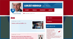 Desktop Screenshot of lukasherold.cz